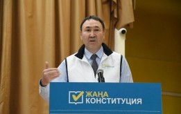 Представители городского штаба Общенациональной коалиции «За народную Конституцию справедливого и прогрессивного Казахстана!» встретились с преподавателями и студентами университета «Туран–Астана»