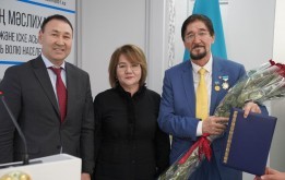 Прошла церемония чествования ветерана труда, экс-депутата II созыва