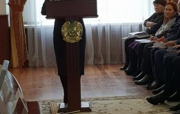 Участие депутата маслихата города Астаны Қарақат Абден в общественных слушаниях