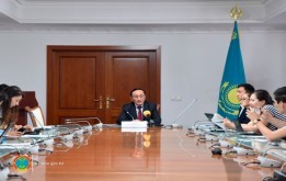 Астананың Қоғамдық кеңесінің жұмысы туралы тілшілерге оның төрағасы Сансызбай Есилов баяндады.