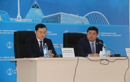 Под председательством секретаря маслихата города Астаны Жаната Нурпиисова прошла очередная отчетная встреча акима района "Алматы" перед населением