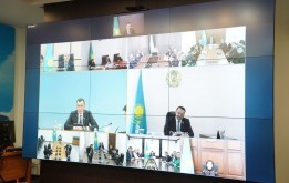 Мәслихаттармен өзара іс-қимыл жөніндегі кеңестің отырысы онлайн форматта өтті