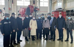 Объекты ДЧС посетили депутаты столичного маслихата