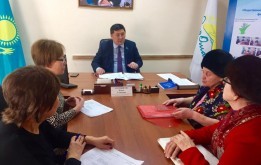 На прием к секретарю маслихата