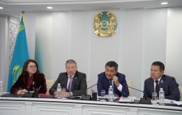 Встреча депутатов маслихата с магистрантами «Nazarbayev Universiti»