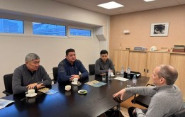 Ознакомились с работой терминалов морского порта Таллина, который находится в 15 минутах езды на автобусе от центра города