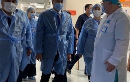 Депутаты маслихата Астаны посетили городской больницы №3, где после капитального ремонта возобновил работу хирургический корпус