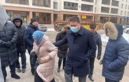 Встречи секретаря столичного маслихата с жителями МЖК