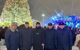 В столице состоялась церемония открытия новогоднего праздничного сезона