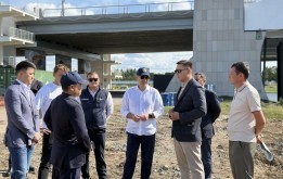 Депутаты маслихата проверили ход реконструкции ключевых общественных пространств столицы