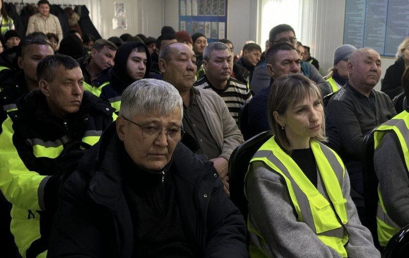 Состоялась встреча с коллективом «Астана Тазалық»