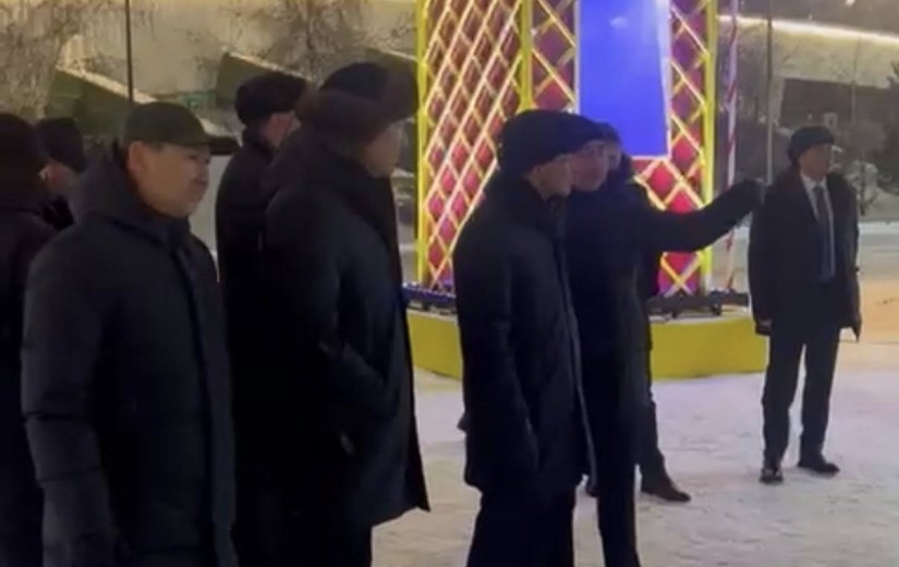 В столице состоялась церемония открытия новогоднего праздничного сезона