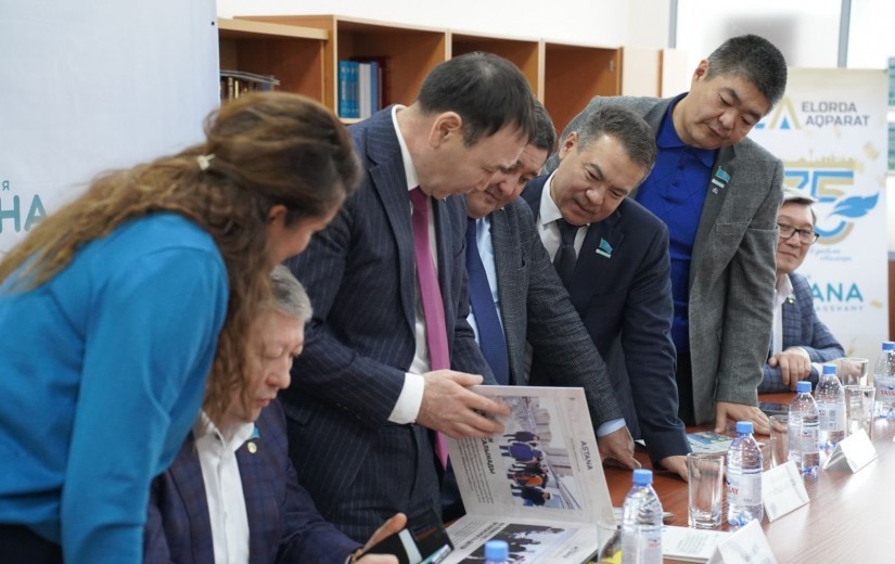 Қалалық мәслихат депутаттары «Елорда Ақпарат» ЖШС-не барды