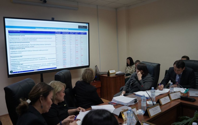 На заседании Ревизионной комиссии рассмотрены результаты государственного аудита эффективности деятельности отдельных субъектов квазигосударственного сектора в сфере здравоохранения