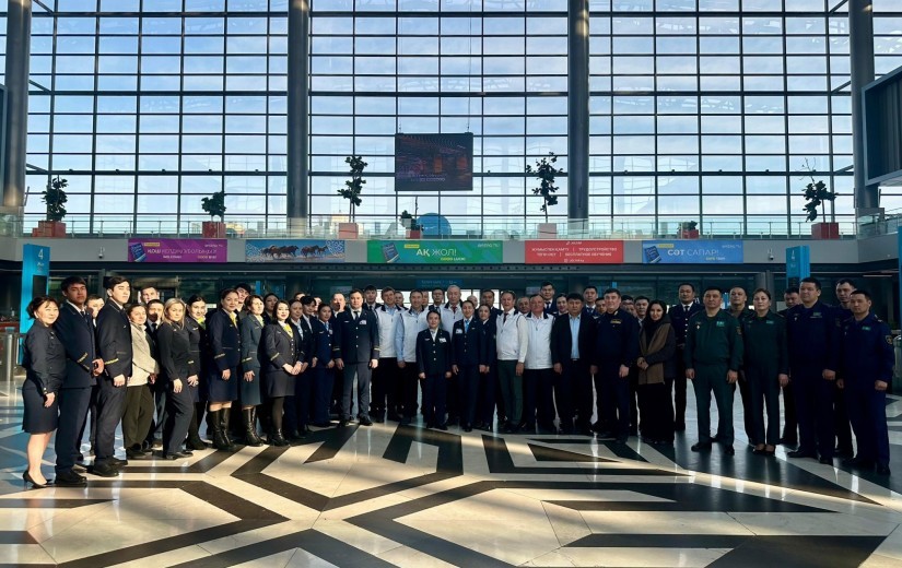 Республикалық халықтық штаб мүшелері «Нұрлы Жол» теміржол вокзалының және НФС-3 сорғы-сүзгі станциясының ұжымдарымен кездесті