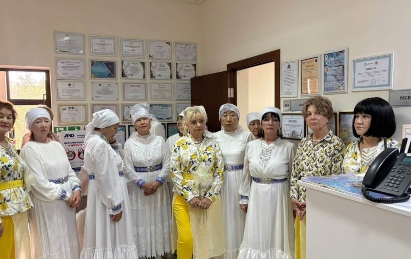 Тёплая встреча в честь Дня пожилых людей