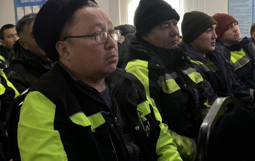 Состоялась встреча с коллективом «Астана Тазалық»