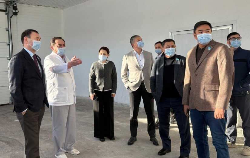Астана қаласы мәслихатының депутаттары денсаулық сақтау нысандарын аралады