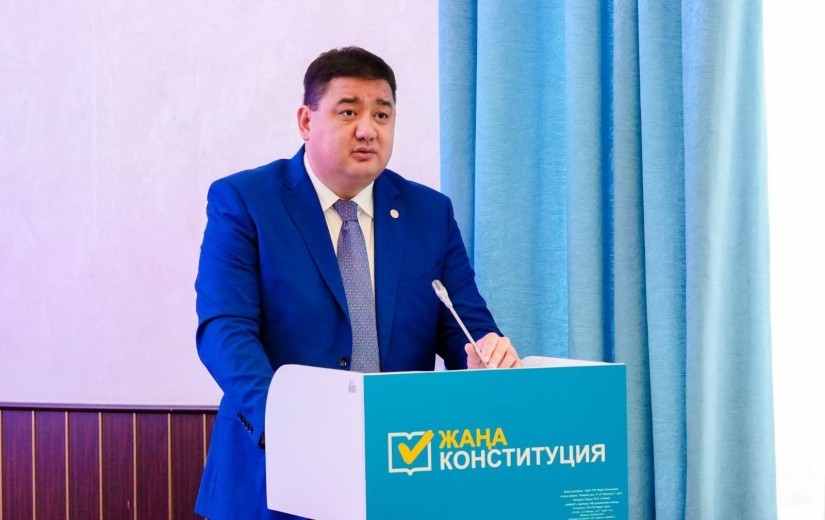 Мәслихат депутаттары қалалық штабының ашылуына қатысты